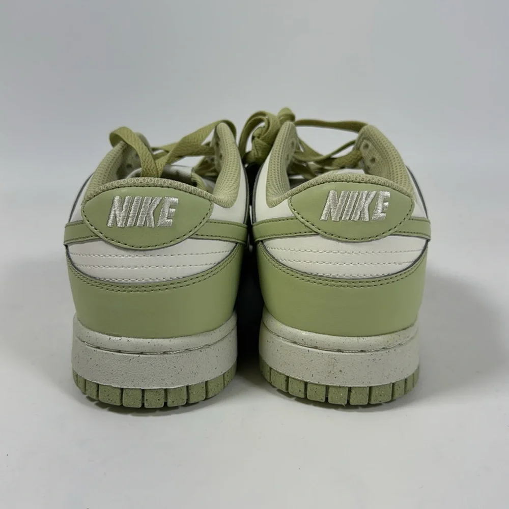 Dunk Low Next Nature Women's Size 8 Olive Aura/Sail-Coconut Milk HF5384-300 - Picture 4 of 4